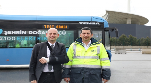 TEMSA’nın elektrikli otobüsü Avenue Electron İstanbul’da test edilmeye başladı