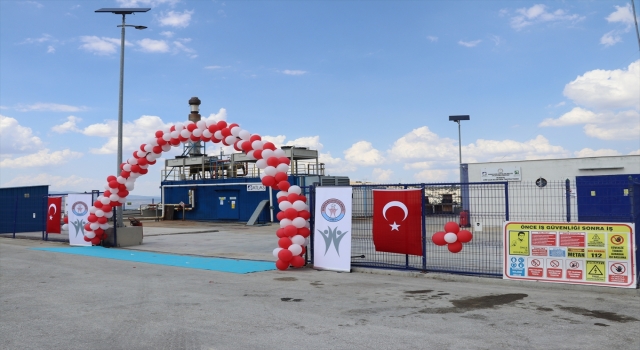 Burdur’da katı atık bertaraf tesisi çöpten elektrik enerjisi üretmeye başladı