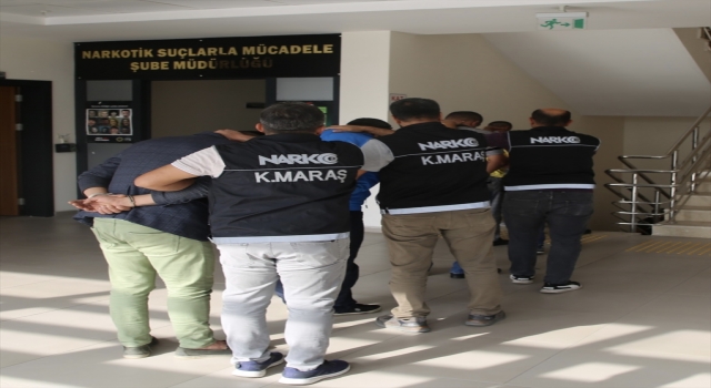 Kahramanmaraş’ta uyuşturucu operasyonunda yakalanan 6 zanlı tutuklandı
