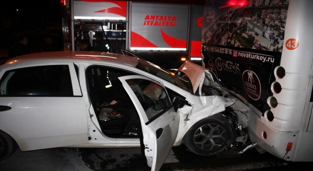 Antalya’daki trafik kazasında 1 kişi hayatını kaybetti