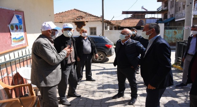 Başkan Kayda mahalle ziyaretlerinde vatandaşları dinledi