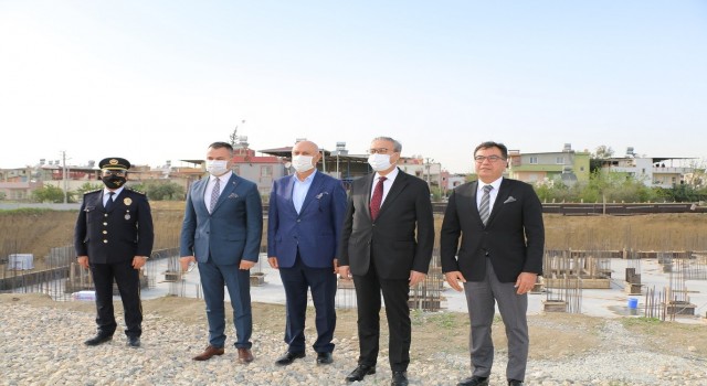 TOBBun Tarsusa yapacağı okulun inşaatına başlandı