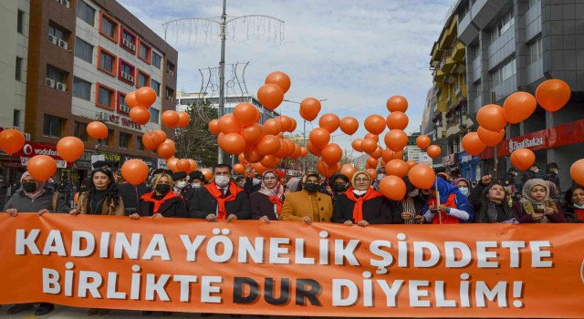 Vanlı kadınlardan yürüyüş