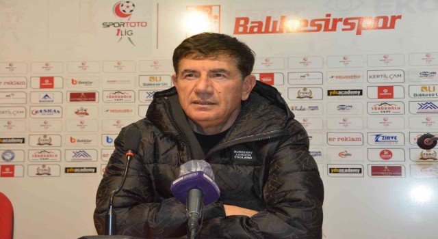 Balıkesirspor - Samsunspor maçının ardından