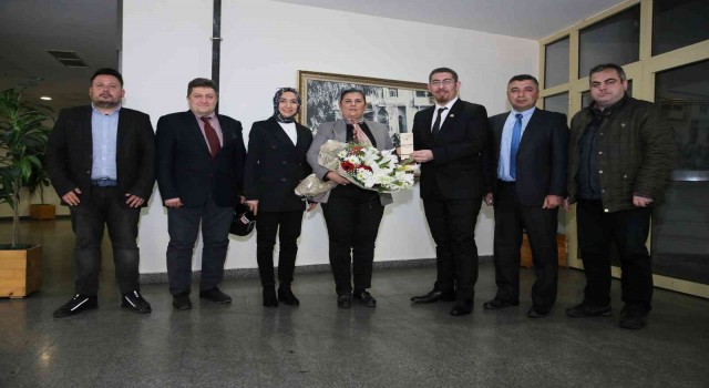 Başkan Çerçioğlu, Nazilli Gazeteciler Cemiyetini ağırladı