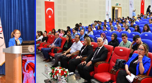 Korkut Ata Üniversitesi’nde “Türk Dil bayramı” konferansı düzenlendi