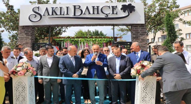 Çiftlikköy Belediyesi Saklı Bahçe Sosyal Tesisleri açıldı