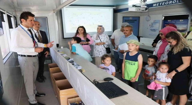 Meteoroloji Tırı Aksarayda farkındalık eğitimi verdi