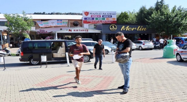 Nazillide öğrencinin imdadına Başkan Özcan yetişti