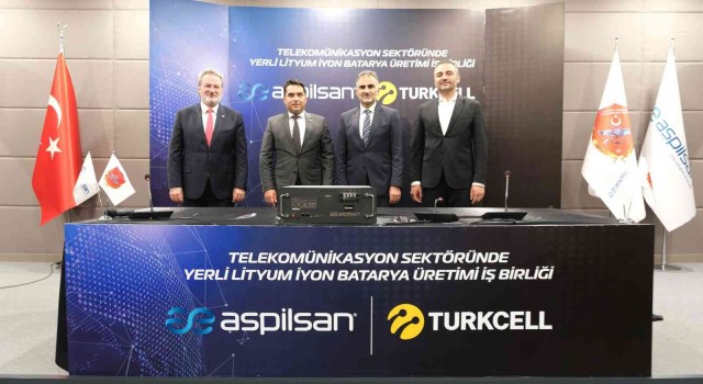 Turkcell ile ASPİLSAN Enerjiden yerli batarya üretiminde stratejik iş birliği