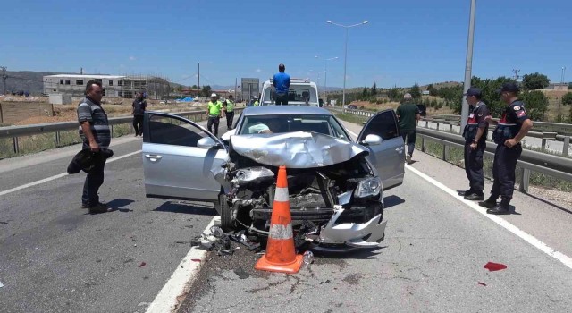 Kırıkkalede zincirleme trafik kazası: 5 yaralı