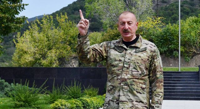 Aliyev: “Ermenistan'ın barış istemediğini ve hala intikamcı fikirlerle yaşadığını görüyoruz”