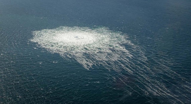 Danimarka: Baltık Denizindeki Kuzey Akım boru hatlarında 3 gaz sızıntısı var