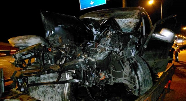 Samsunda trafik kazası: 1 yaralı
