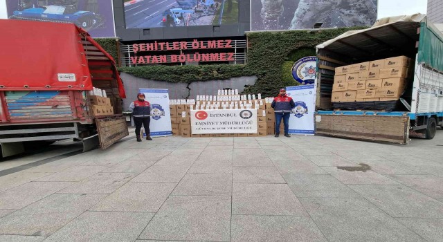 İstanbulda büyük operasyon: Piyasa değeri yaklaşık 3 milyon lira olan sahte deterjan ele geçirildi