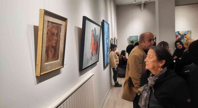 “Sanathane Resim ve Heykel Koleksiyonu” sergisi Beyoğlunda açıldı