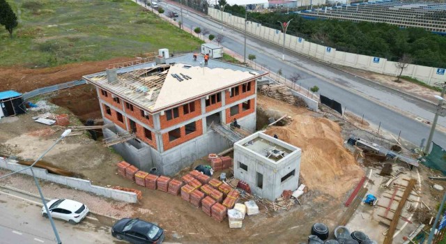 Şehit Faruk Aslan Polis Merkezi inşasının yüzde 70i tamamlandı