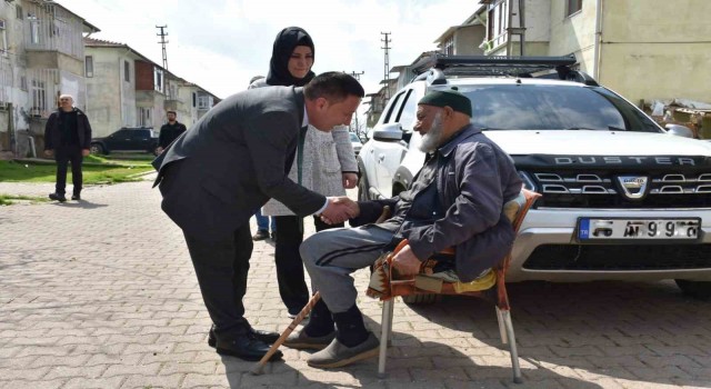 Başkan Beyoğlundan Lice depremi mağdurlarına vefa