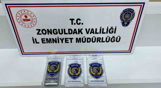 Zonguldakta uyuşturucu operasyonu: 1 gözaltı