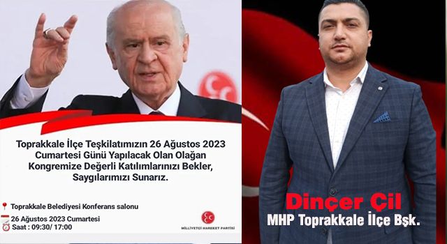 MHP Toprakkale ilçe teşkilatı kongreye gidiyor