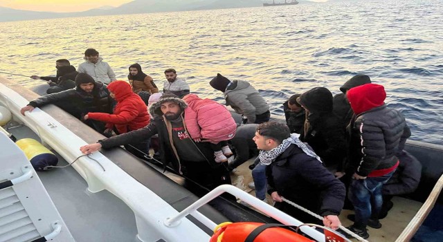 Datçada 51 düzensiz göçmen kurtarıldı