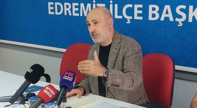 AK Parti Edremit İlçe Başkanı Murat Tuna: “Basından değil, konserler ve fuarlardan tasarruf edin”
