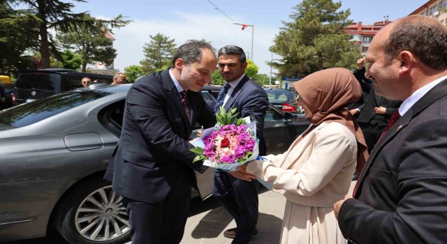 Erbakandan Konyada belediye ve parti teşkilatlarına hayırlı olsun ziyareti