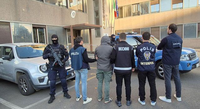 Organize Suç Örgütü Lideri İtalya’da Yakalandı