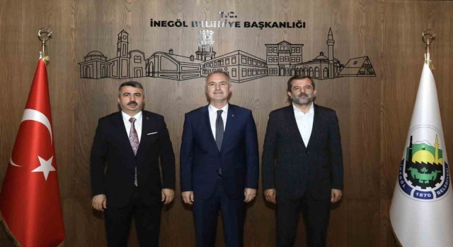 Yıldırım ve Gürsu belediyesi başkanlarından Başkan Tabana ziyaret
