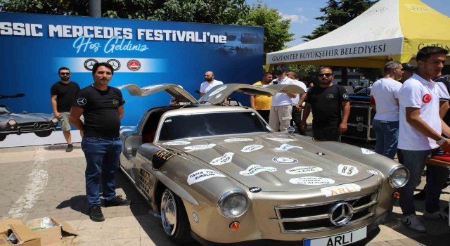 Classic Mercedes Festivali Gaziantepte yapıldı