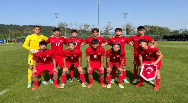 U16 Milli Takım, İsviçreyi 4-3 mağlup etti