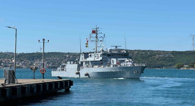 1 Temmuz Denizcilik ve Kabotaj Bayramında MCM Black Sea gemileri boğaza açıldı