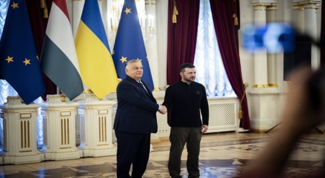 Macaristan Başbakanı Orbandan Kieve sürpriz ziyaret