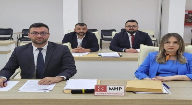 MHP Belediye Meclis Grubundan tepki