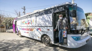 ”Mobil Kuaför” projesiyle Mersin’in kırsal kesimdeki 2 bin kişiye hizmet verildi