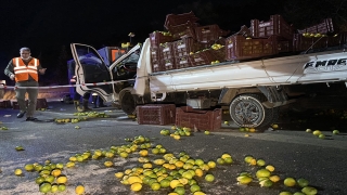 Mersin’de kamyon ile kamyonet çarpıştı: 1 ölü, 3 yaralı