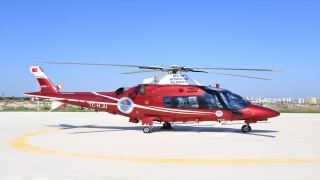 Mersin Büyükşehir Belediyesi atıl durumdaki helikopteri ihaleyle satacak