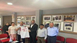 AK Parti Muratpaşa İlçe Başkanı Ülker, Şehit ve Gazi Aileleri Derneğini ziyaret etti