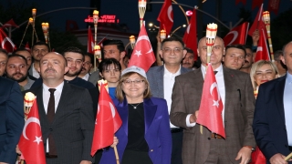 19 Mayıs Atatürk’ü Anma, Gençlik ve Spor Bayramı dolayısıyla Gaziantep ve Kahramanmaraş’ta Fener Alayı düzenlendi