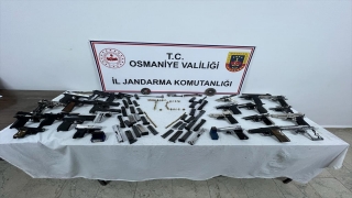 Osmaniye’de evinde 24 tabanca ele geçirilen şüpheli yakalandı