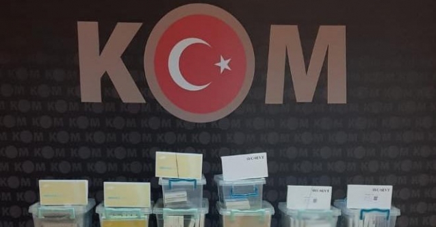 Kırıkkale’de kaçak telefon malzemeleri ele geçirildi