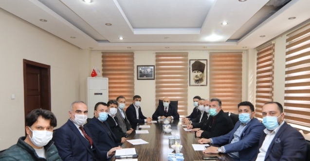 Mardin’de Vali Demirtaş başkanlığında OSB müteşebbis heyeti toplantısı yapıldı