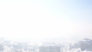 Yüksekovada yoğun sis