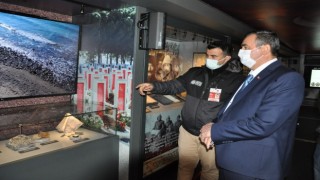 ‘Çanakkale Savaşları Mobil Müzesi Simavlıları duygulandırdı
