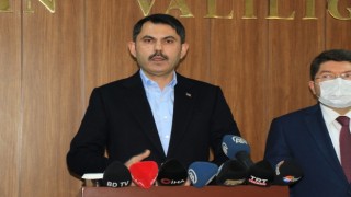 Çevre ve Şehircilik Bakanı Murat Kurum, Bartındaki yatırımları değerlendirdi