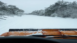 Mart karı yolları kapattı