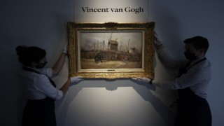 Van Goghun Montmartredeki Sokak Manzarası adlı eseri 13 milyon 91 bin euroya alıcı buldu