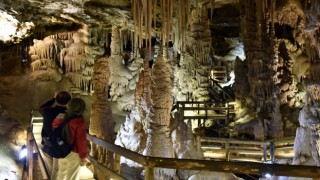 Gümüşhanenin yeraltı sarayında turizm sezonu açıldı