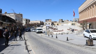Mardin’de cadde ve sokaklar boş kaldı.