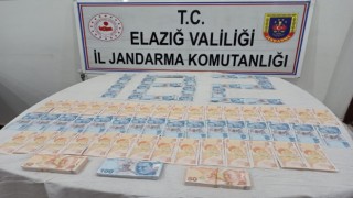 İstanbuldan Elazığa 26 bin TL sahte para getiren şüpheli yakalandı